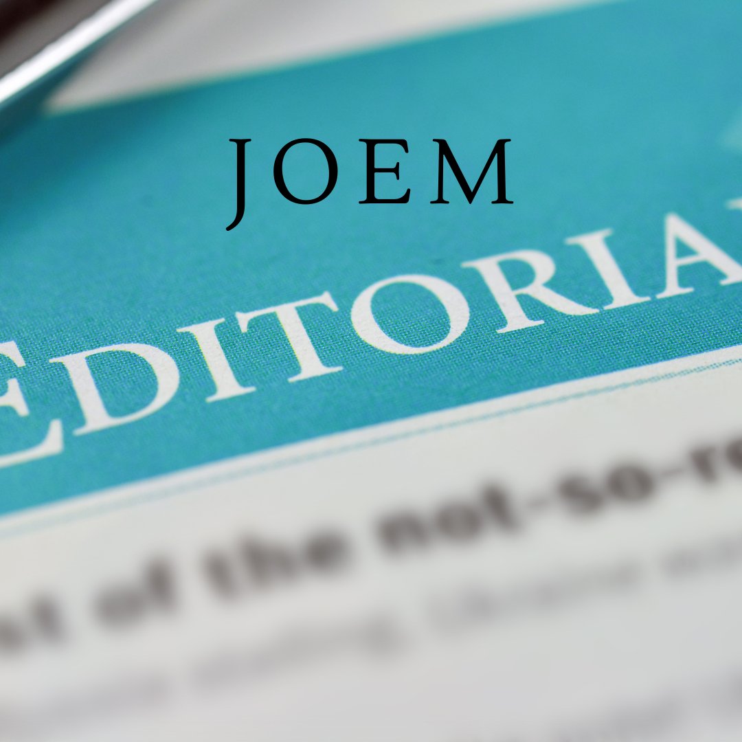 The Slow-Moving Crisis of Training in Occupational and Environmental Medicine
Martin, Christopher J. MD

Journal of Occupational and Environmental Medicine 66(10):p e528-e536, October 2024. | DOI: 10.1097/JOM.0000000000003187

journals.lww.com/joem/fulltext/…
#JOEM