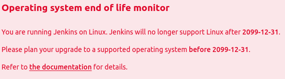 Thanks for the heads up <a href="/jenkinsci/">Jenkins</a> :)