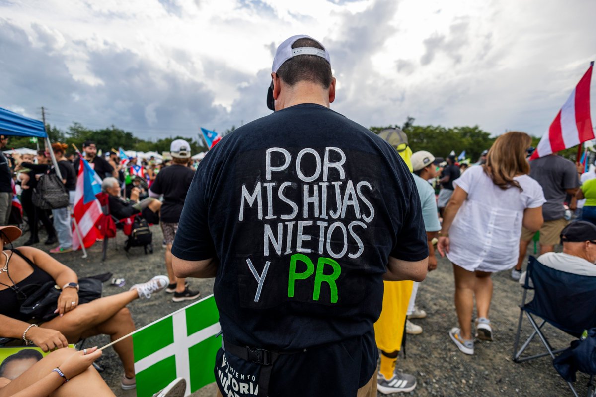 PatriaNuevaPR's tweet photo. El 5 de noviembre, hazlo por nuestro futuro. Vota por Juan Dalmau, gobernador. https://t.co/itL2tAIKhm https://t.co/YVE8WxkOND