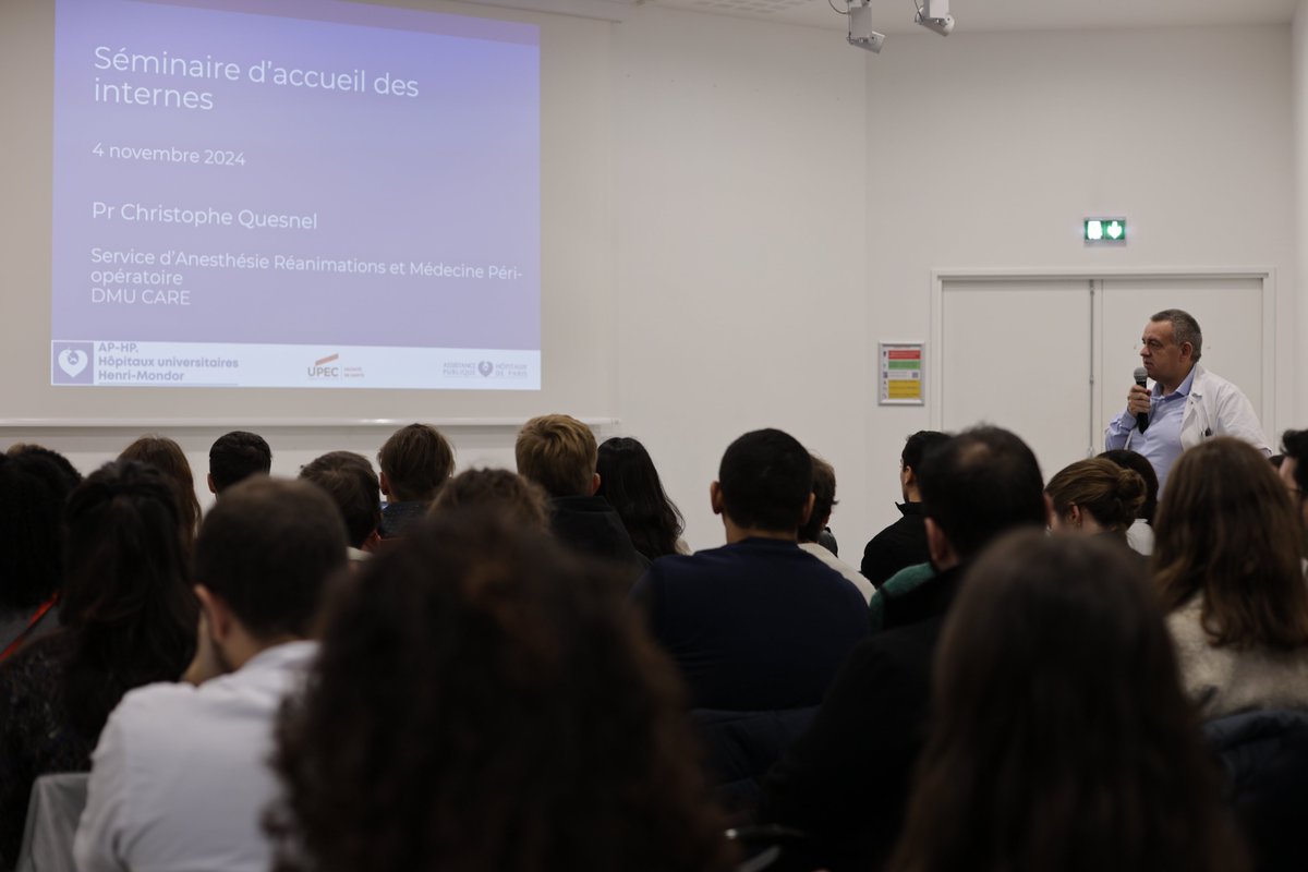 👋 Aujourd'hui, nous avons eu le plaisir d'accueillir les nouveaux internes à l'hôpital Henri-Mondor ! 🏥 Nous leur souhaitons la bienvenue et un excellent semestre. 🌟 <a href="/APHP/">Assistance Publique – Hôpitaux de Paris (AP-HP)</a> @VilleCreteil <a href="/valdemarne_94/">Val-de-Marne</a>