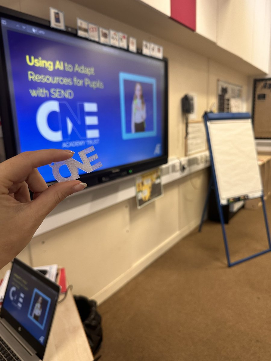 Ready for a jam packed afternoon hosting some interactive sessions for teaching staff across the Trust. 

(And yes we most certainly did 3D print keyrings using <a href="/tinkercad/">Tinkercad</a>) 👏🏻☺️🌟