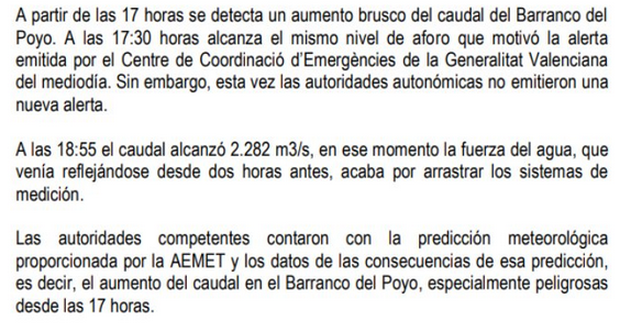 Tiempo_Valencia's tweet photo. Me parece bastante importante lo que dice @CHJucar, que desde el propio martes sabíamos pero que algunos quieren taparse los ojos ante tal evidencia. https://t.co/f7FnsZlqvt