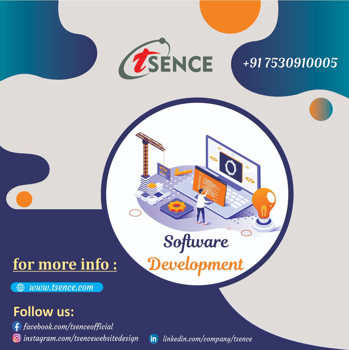 tsenceweb's tweet image. Transform your ideas into reality with #Tsence – Your Trusted #Software_Development_Company! From custom #software_solutions to seamless #app_development, we bring the expertise and innovation to elevate your business.
tsence.com/software-devel…