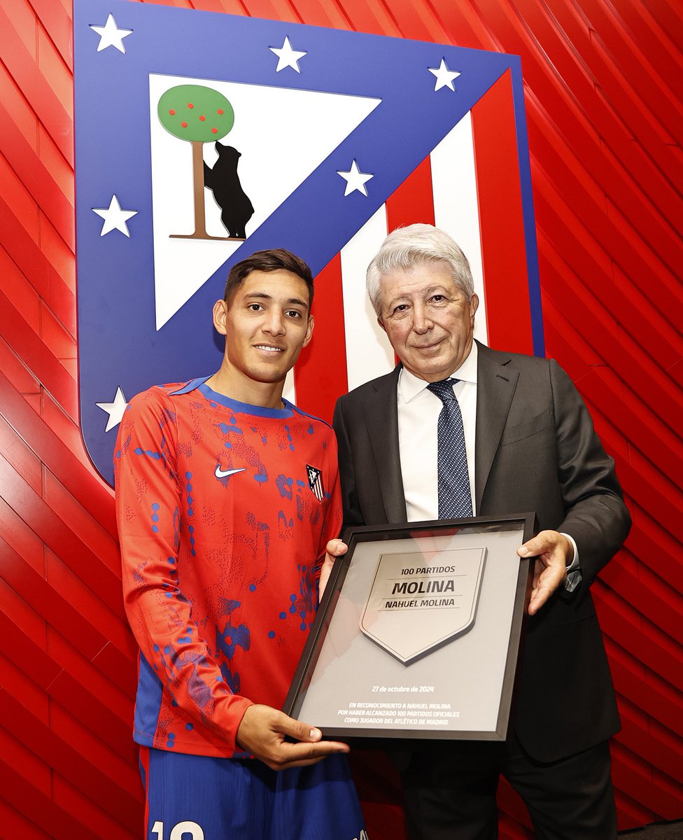 Nahuel Molina, 100 partidos con el Atleti 🇦🇷