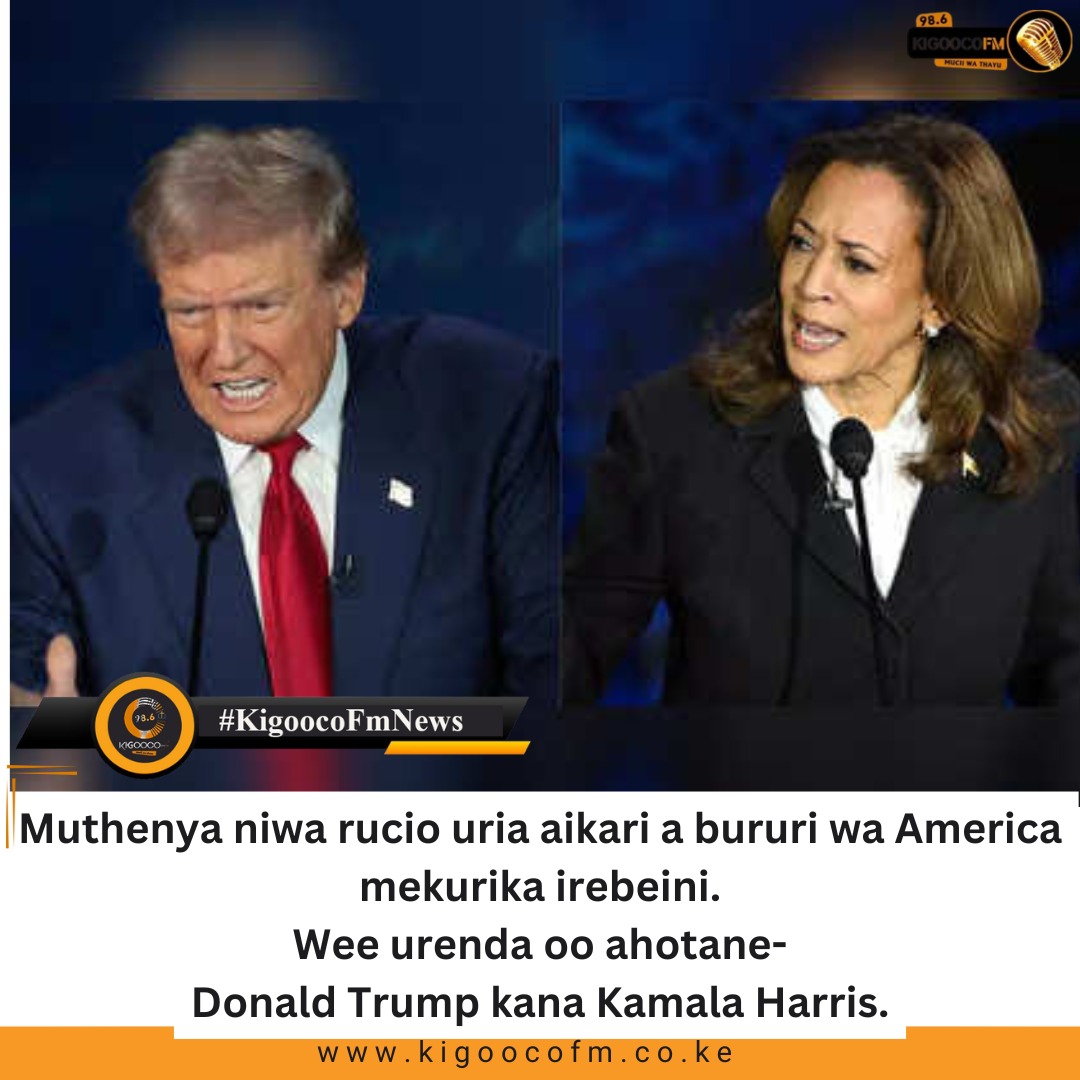 Kamala or Trump?
#kigoocofmnews