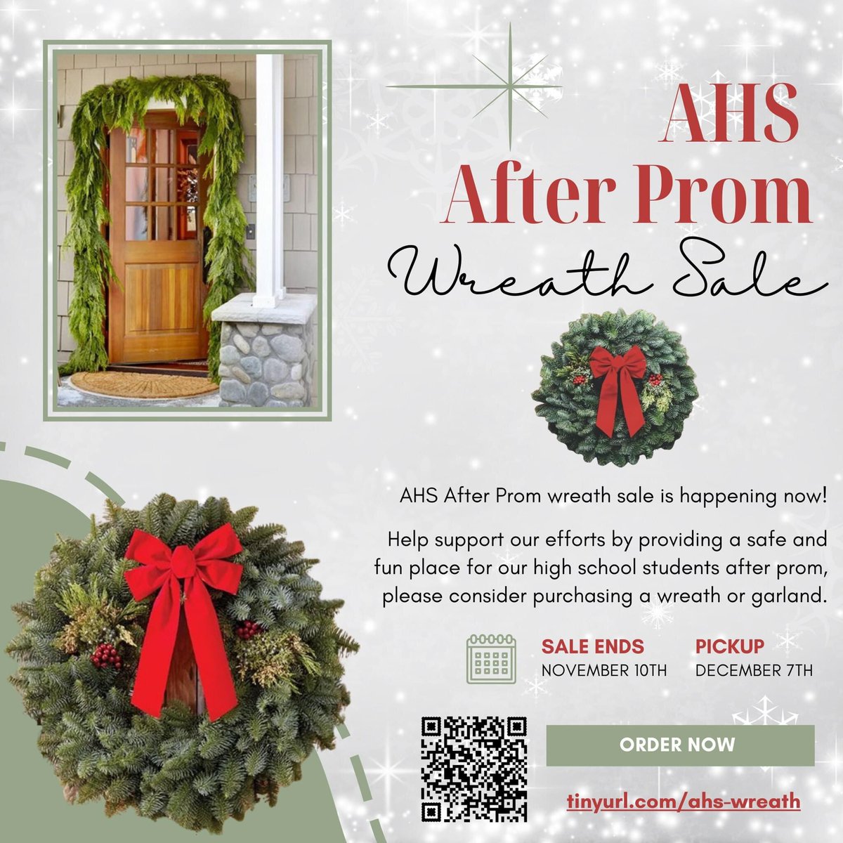 FHSD (@fhschools) on Twitter photo Support <a href="/AndersonRaptors/">Anderson High School</a> After Prom AND get ready for the holidays! The 4th annual wreath and garland sale continues through Sunday, November 10. Purchase here: tinyurl.com/ahs-wreath Support <a href="/AndersonRaptors/">Anderson High School</a> After Prom AND get ready for the holidays! The 4th annual wreath and garland sale continues through Sunday, November 10. Purchase here: tinyurl.com/ahs-wreath