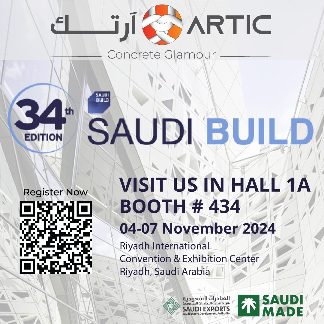 ARTIC_Co_SA's tweet photo. تذكير 📢

#معرض_البناء_السعودي 2024 يفتتح أبوابه اليوم ولمدة ٤ أيام 
حياكم الله في قاعة A1 ننتظركم في جناحنا 🙋🏻‍♂️

#صنع_في_السعودية 
#saudibuild
@Saudi_Build https://t.co/V9pww1qanO