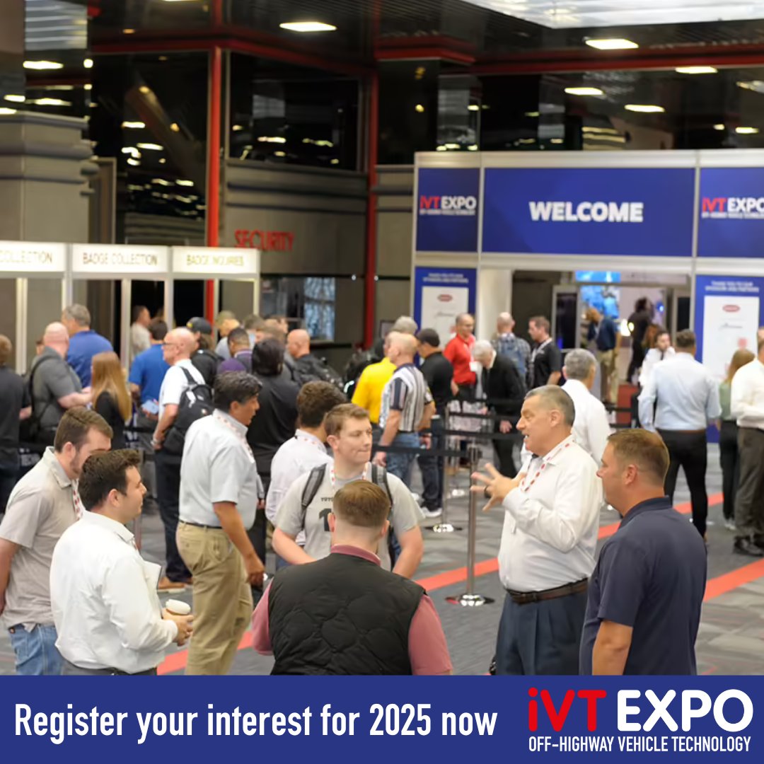 iscover the latest components, materials, &amp; tech for #OffHighwayVehicles used in #construction, #mining, #agriculture &amp; more at #iVTExpoUSA!

??Donald E. Stephens Convention Center, Chicago
??August 20 &amp; 21, 2025

Register interest: bit.ly/3MEonkB