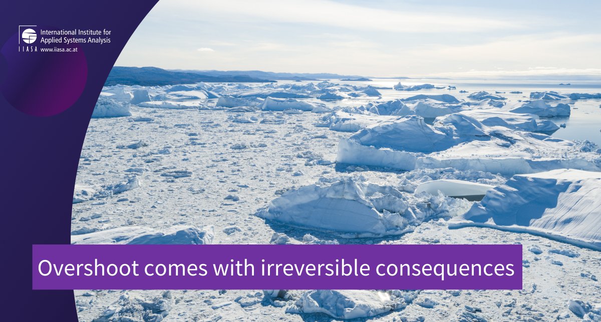 IIASA (@iiasavienna) on Twitter photo 🌡️ "Overshoot comes with irreversible consequences for people and ecosystems, such as species extinction, and the world we return to will be different from the one we failed to safeguard," say IIASA's <a href="/CarlSchleussner/">Carl-Friedrich Schleussner</a>, Gurav Ganti, and <a href="/JoeriRogelj/">Joeri Rogelj</a> in a new <a href="/ConversationUK/">The Conversation</a> 🌡️ "Overshoot comes with irreversible consequences for people and ecosystems, such as species extinction, and the world we return to will be different from the one we failed to safeguard," say IIASA's <a href="/CarlSchleussner/">Carl-Friedrich Schleussner</a>, Gurav Ganti, and <a href="/JoeriRogelj/">Joeri Rogelj</a> in a new <a href="/ConversationUK/">The Conversation</a>