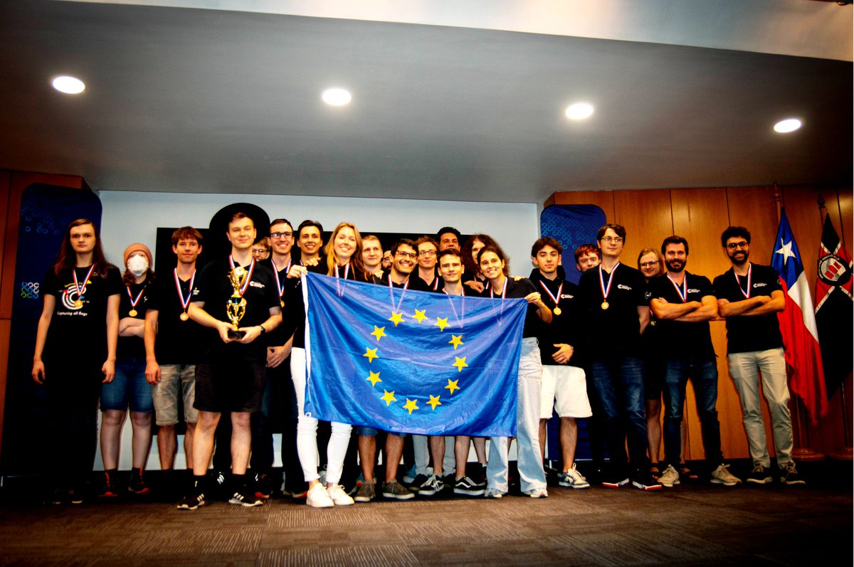 Last week took place the third edition of the International Cybersecurity Challenge (ICC) where teams representing Africa, Asia, Canada, Europe, Latam, Oceania and USA competed against each other.

We are glad to announce that TeamEU was for third time in a row the winner of this