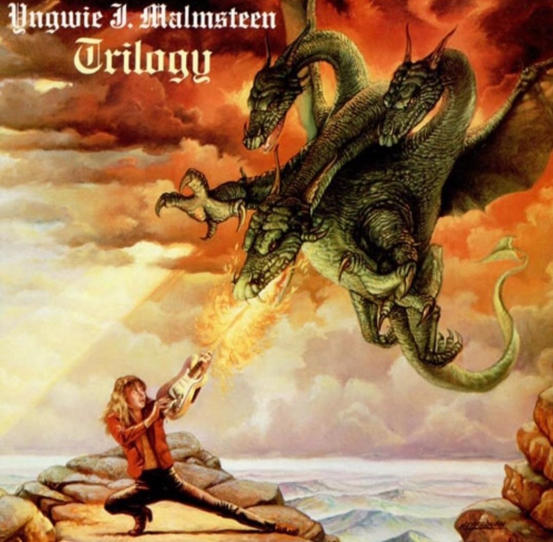 HeavyMetal_999's tweet image. November 4, 1986. The album called "Trilogy" is published.  It is the third album published by the Swedish guitar virtuoso, Yngwie J. Malmsteen, released by the Polydor label.  Critics and fans consider it one of his best works.