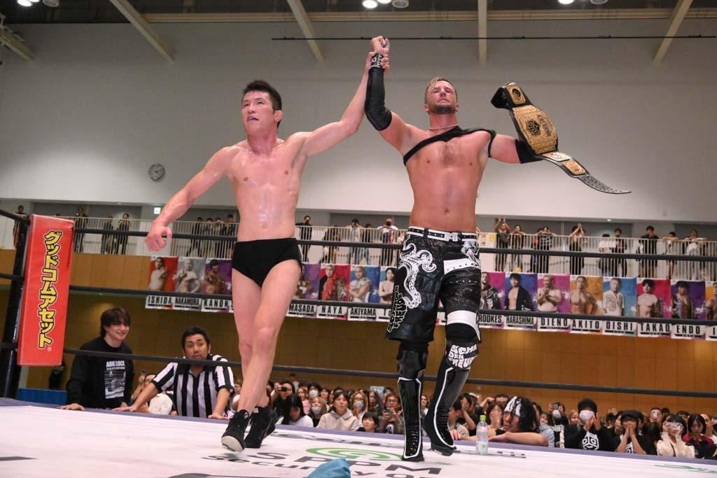 OBEYBrookes's tweet photo. It’s something so, so strange. Pro-wrestling is the only thing that’s ever made me feel so alive that I could die. 

After experiencing it once, I didn’t think I’d get to touch such a feeling again, but I felt it again today. 

Thank you everyone who has ever believed in me. 
#ddtpro