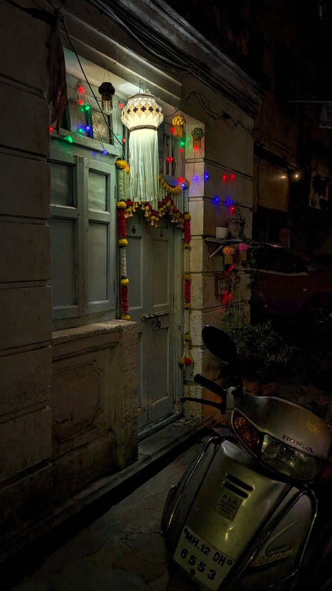 Cycling through the lanes of old Pune during Diwali is really something else