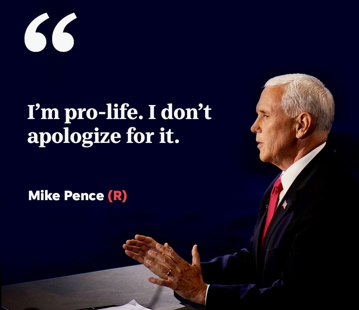 Mike_Pence's tweet photo. A society can be judged by how it deals with its most vulnerable- the aged, the infirm, the disabled and the unborn. Vote Pro-Life🇺🇸 https://t.co/9QCBwU9qhQ