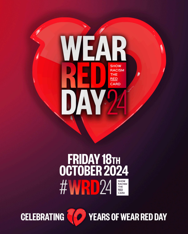 As part of the 'Wear Red' Non-Uniform day, £775.76 was raised from pupil donations with a further £129.97 also raised from a cake sale organised by the Diversity team. All proceeds (£905.73 ) are being donated to Show Racism The Red Card charity
#WRD24 #NoRoomForRacism