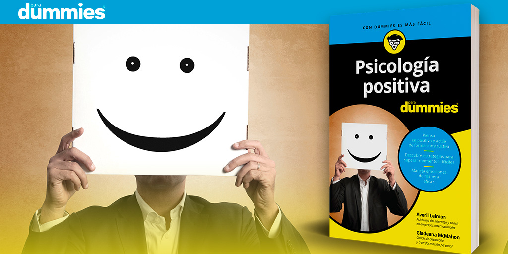 😀 Pon en práctica la #psicologíapositiva en todas las áreas de tu vida. Aprende a construir relaciones felices y duraderas, utiliza estrategias sencillas para educar de forma positiva a tus hijos y saca lo mejor de tus compañeros de trabajo.

PSICOLOGÍA POSITIVA PARA DUMMIES