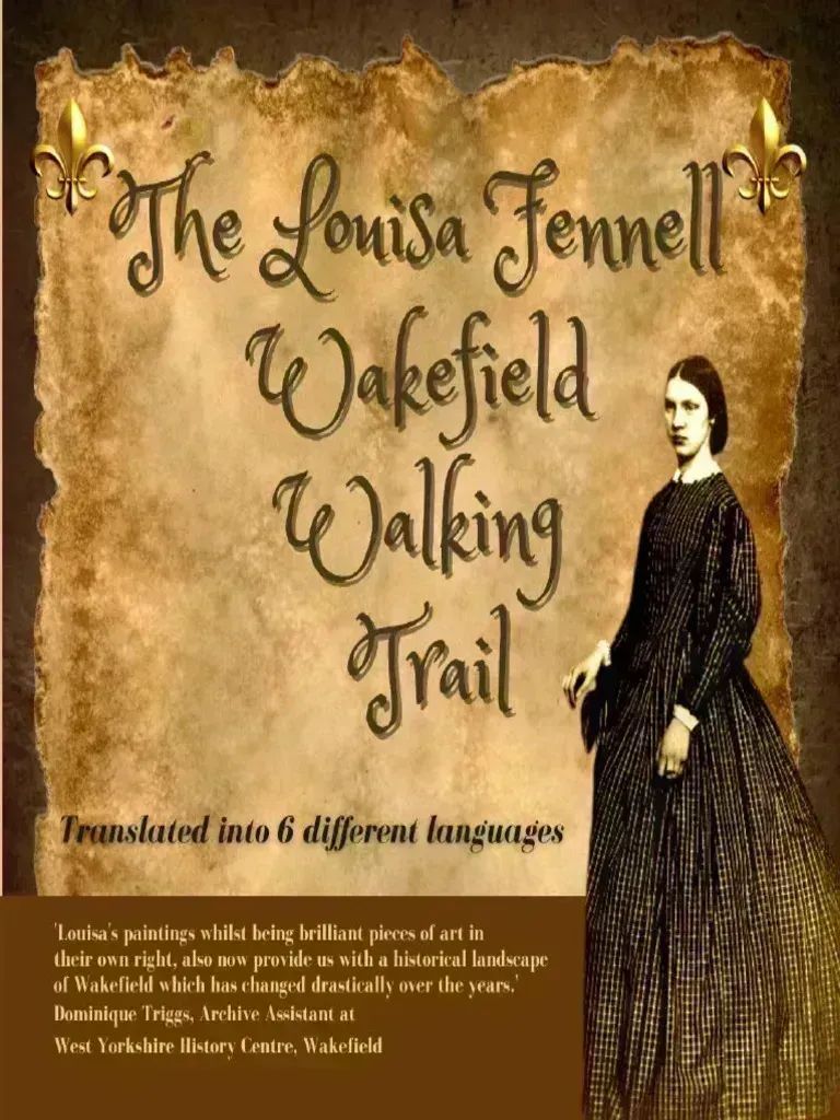 D_T_Creative's tweet photo. Why not wrap up warm and go out and about today with our Louisa Fennell Walking Trail. Take in the sights of Wakefield central through Louisa's eyes: https://t.co/RzMQLrS5Qm #books #walkingtrail #walkingtogether #walkingthecity https://t.co/NVYXanLZjs