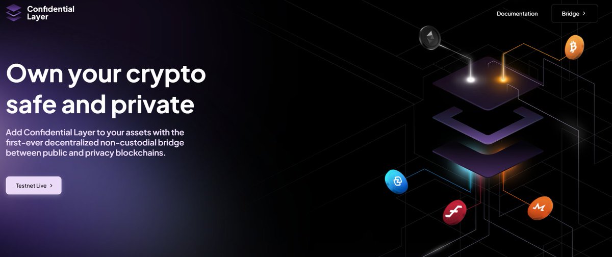 nanobot_trader's tweet image. If you follow me for a longer time you know I’m not saying things like that but: I’m super bullish on one upcoming crypto project 🔥 so I decided to introduce it a bit:

TLDR:
For those who are not fans of reading:
-⚙️Innovation in privacy focused cross-chain bridging and…