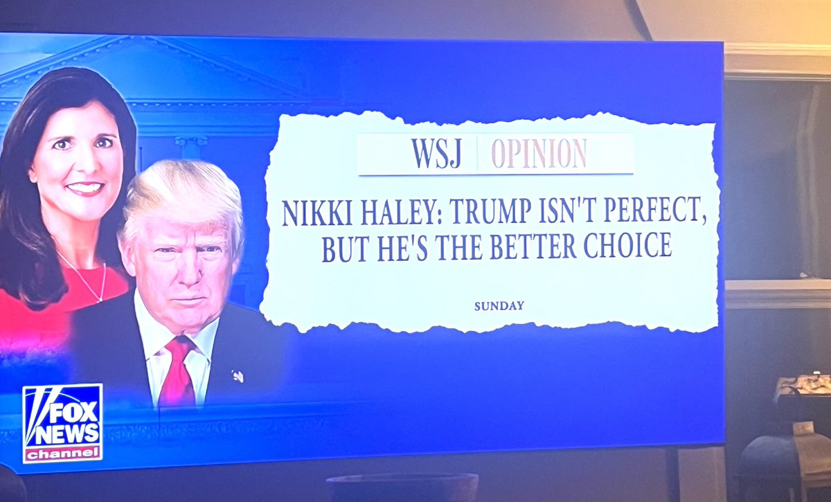 ⁦<a href="/AmbNikkiHaley/">Archive: Ambassador Nikki Haley</a>⁩ ⁦<a href="/TeamHaley/">Team Haley</a>⁩ ⁦<a href="/realDonaldTrump/">Donald J. Trump</a>⁩ Thank you Nikki!
