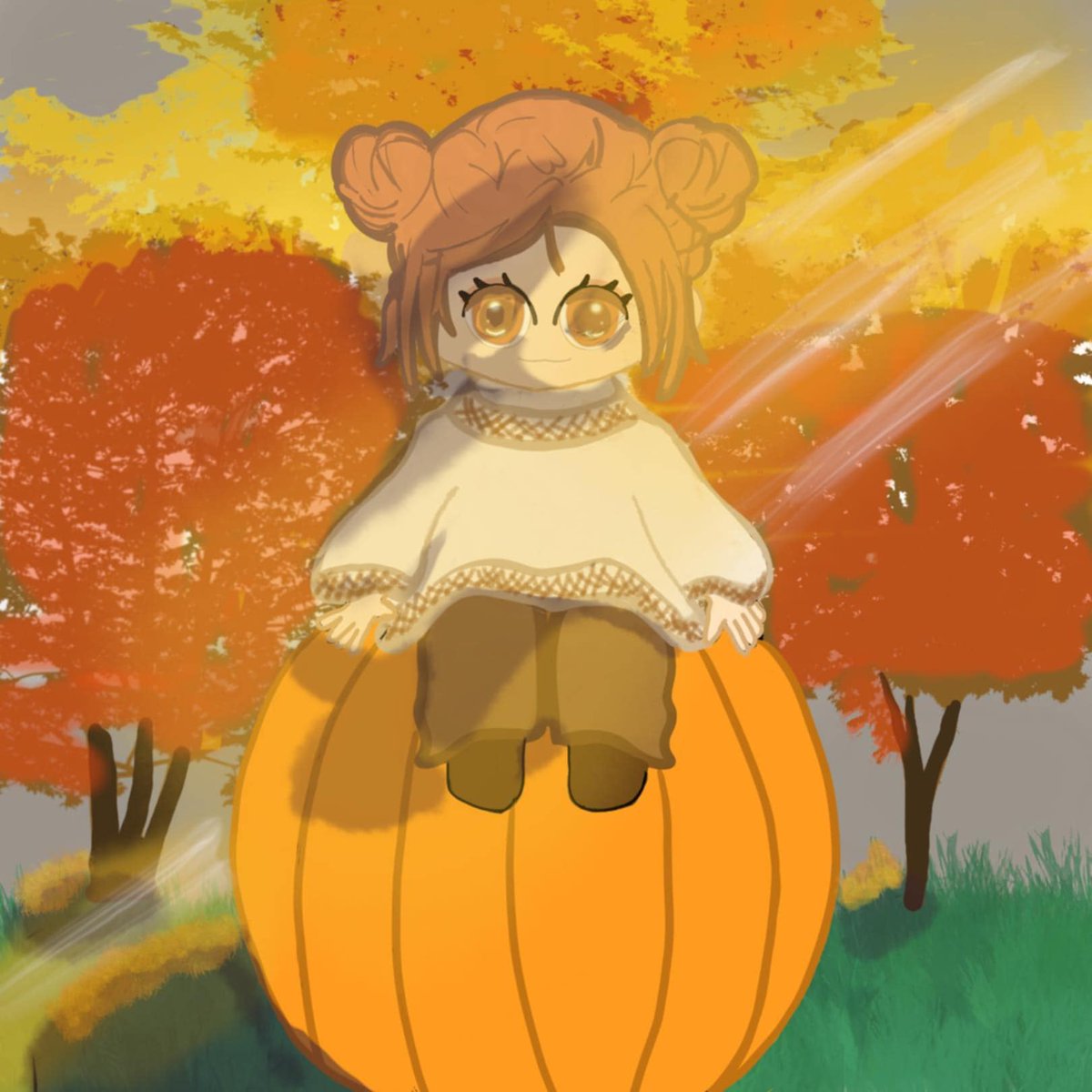 If you're looking for Fall art of character, I have a couple spots open. Message me for details!