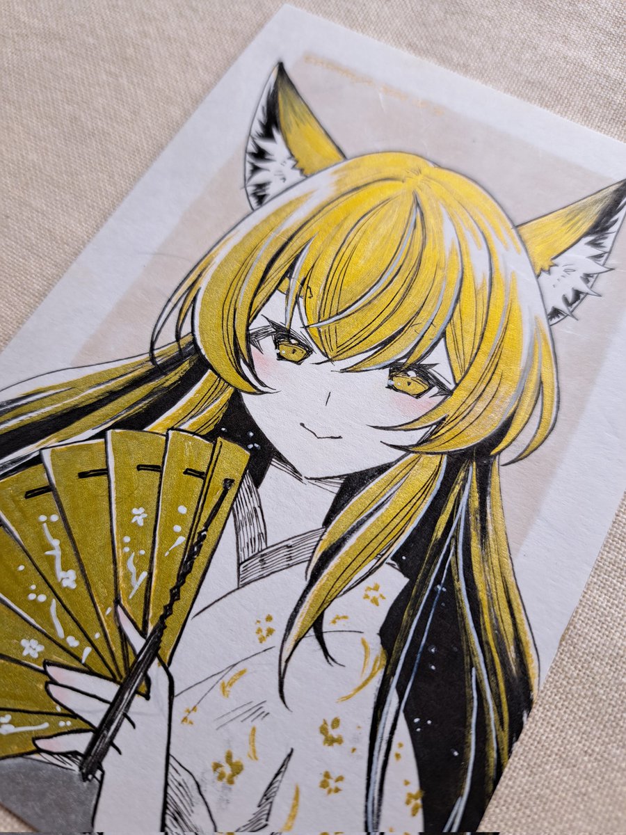 「ときめぐり展の前に大阪のギャラリーさん展示が始まりますね。こちらはドローイング3」|ささつゆ🦊5/5【COMITIA144】H28b📚5/6【A40】参加のイラスト