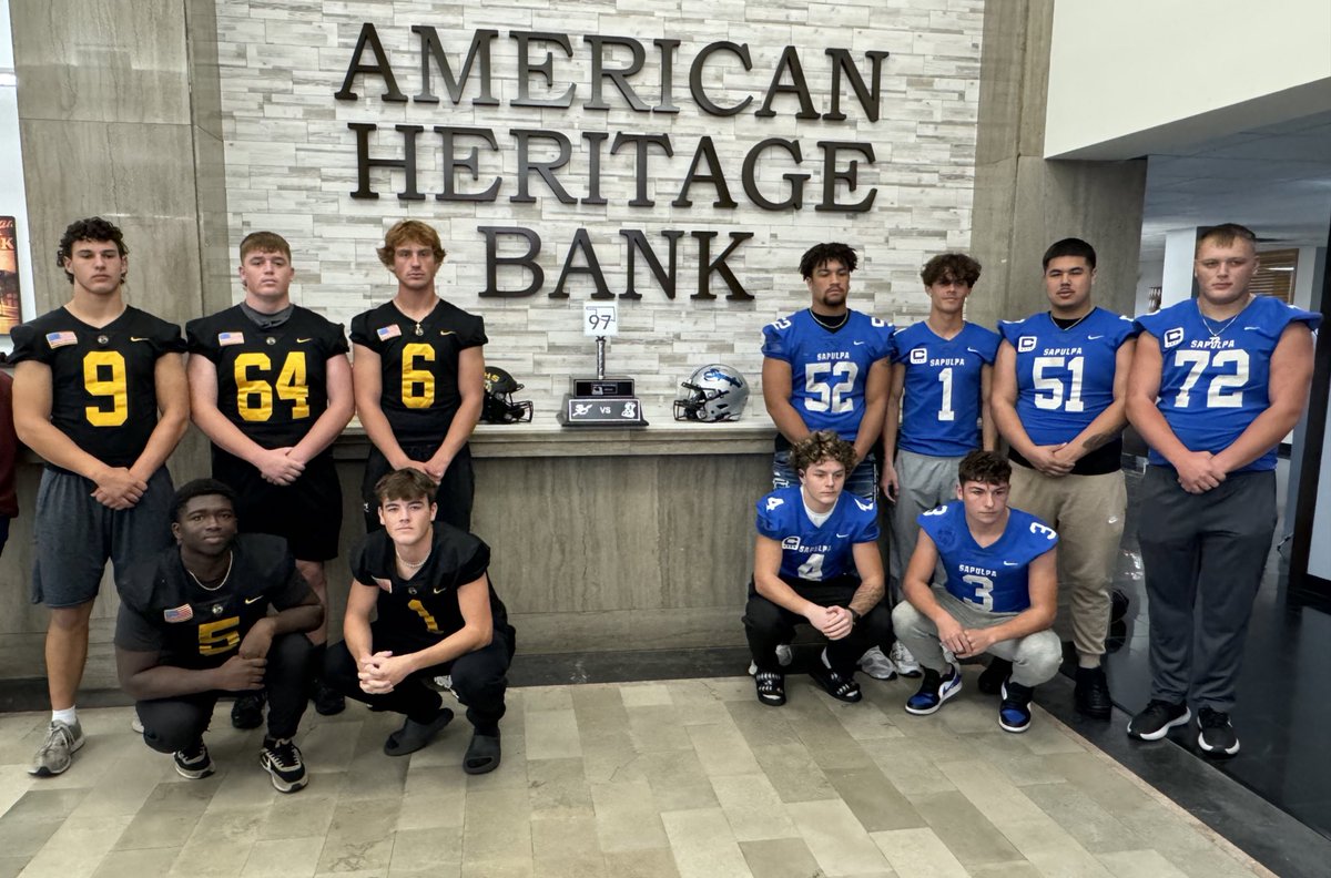 For the 98th time, the Highway 97 rivalry comes on the schedule Friday night. 

Sapulpa and Sand Springs face off in the final game of the regular season, in a series that dates back to 1922, with an overall record of 47-45-5 in favor of the Sandites. #OKPreps