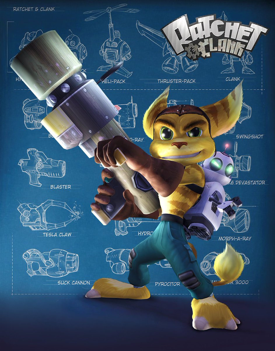 insomniacgames's tweet image. Happy 22nd birthday, Ratchet &amp;amp; Clank! 🎂  

#Insomniac30