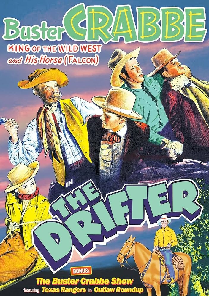 SirCophagus_OG's tweet image. "Monogram Monday"

Despite our focus on Horror, Poverty Row didn't stick to one genre and so this week we’re saddling up with "The Drifter". Starring Buster Crabbe as a wandering cowboy. Crabbe also played Tarzan and Flash Gordon!

#MonogramMonday #ClassicWesterns