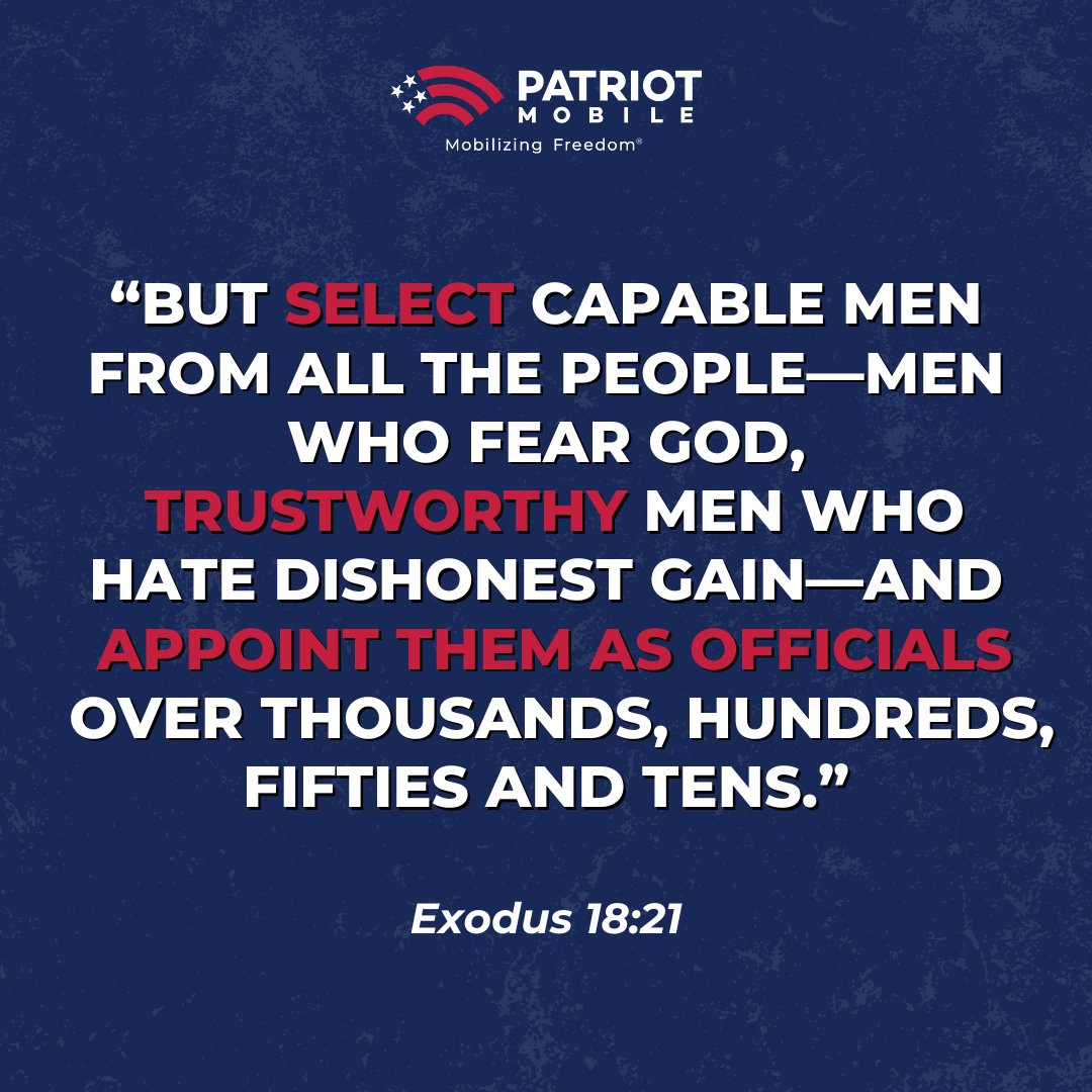 PatriotMobile's tweet photo. #ChristianVote | #Vote https://t.co/CdLr8nnxsL
