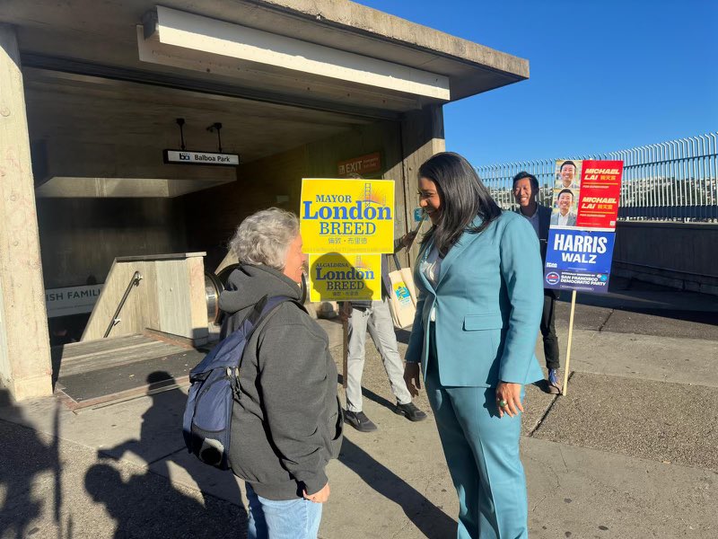 London Breed tweet media