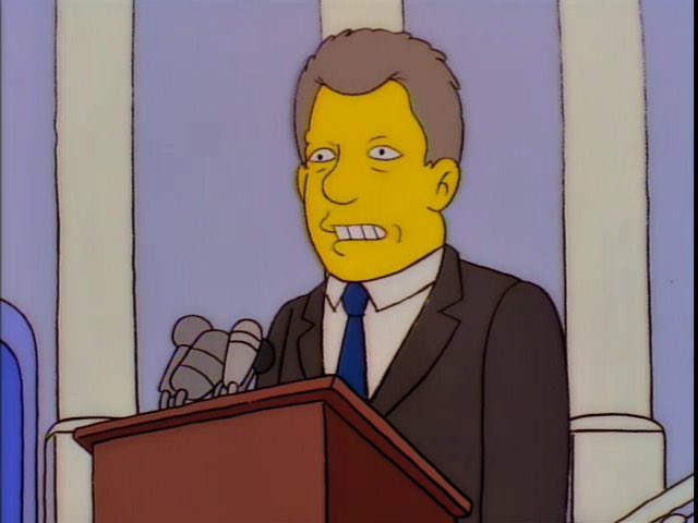 I am looking forward to an orderly election tomorrow which will eliminate the need for a violent bloodbath.