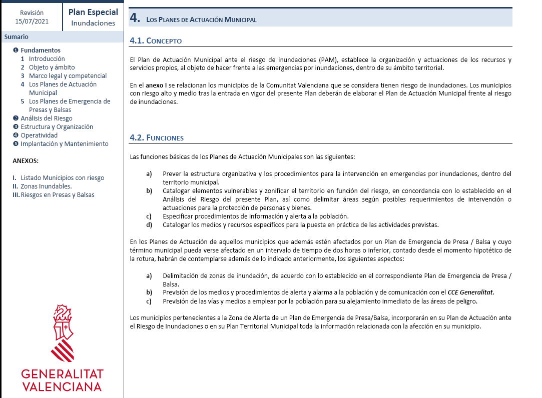 ferrandalmau78's tweet photo. 7) Aquells municipis amb risc mitjà i alt tenien obligació d'elaborar el seu Pla d'Actuació Municipal davant del Risc d'Inundacions #PAMRI
Això vol dir que 227 municipis han de tindre este document de forma obligatòria. Estos plans depenen del pla superior autonòmic (prelació) https://t.co/BaG6xcv2uM