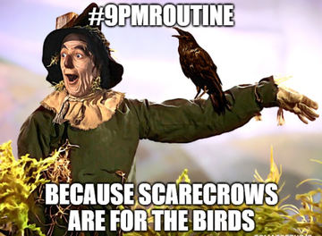 Happy Fall Y'all! Make sure to do your #9PMROUTINE!