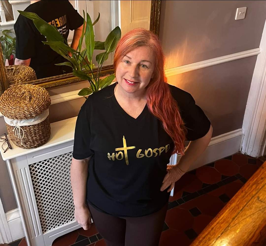 Exciting times ahead - our new #HotGospel t-shirts have arrived!
🖤💛
#Gospel #GospelChoir #Joy #GodIsGood #Worship #Praise