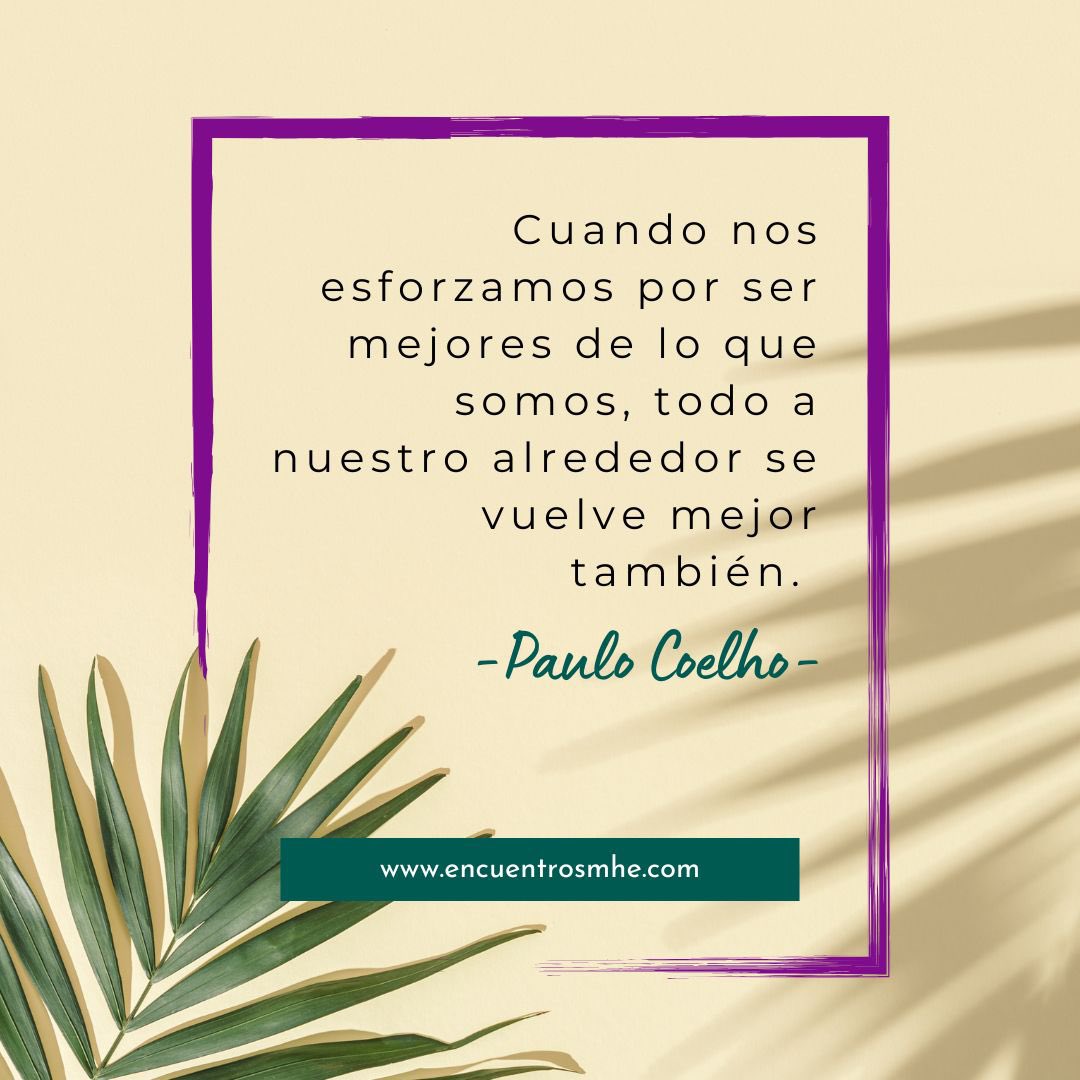 encuentrosmhe's tweet image. 💖 Querida #MujerMigrante,
hoy sólo queremos recordarte una cosa👇🏼

💬 Cuando nos esforzamos por ser mejores de lo que somos, todo a nuestro alrededor se vuelve mejor también #PauloCoelho

1/2🧵

#Noviembre
#Motivación
#VivirEnElExtranjero
#MujerHispanohablante