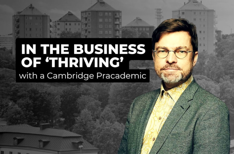 In the Business of ‘Thriving’ with a Cambridge Pracademic dlvr.it/TG0W07 (via resilience.org)