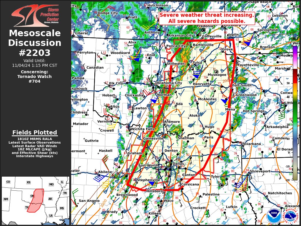 12:14pm CST #SPC_MD 2203 , #arwx #mowx #okwx #txwx, spc.noaa.gov/products/md/md…