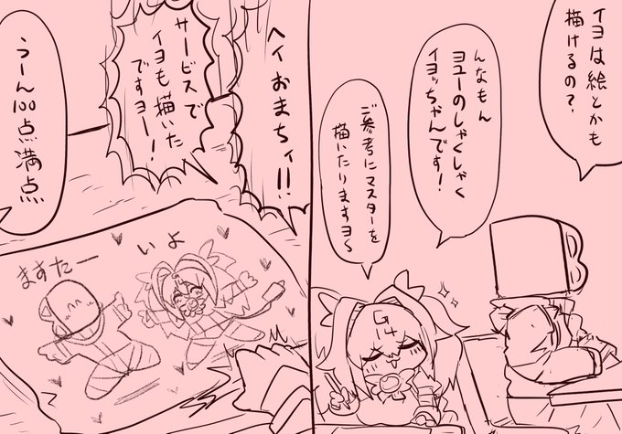 らくがき
イヨ、絵を描け 