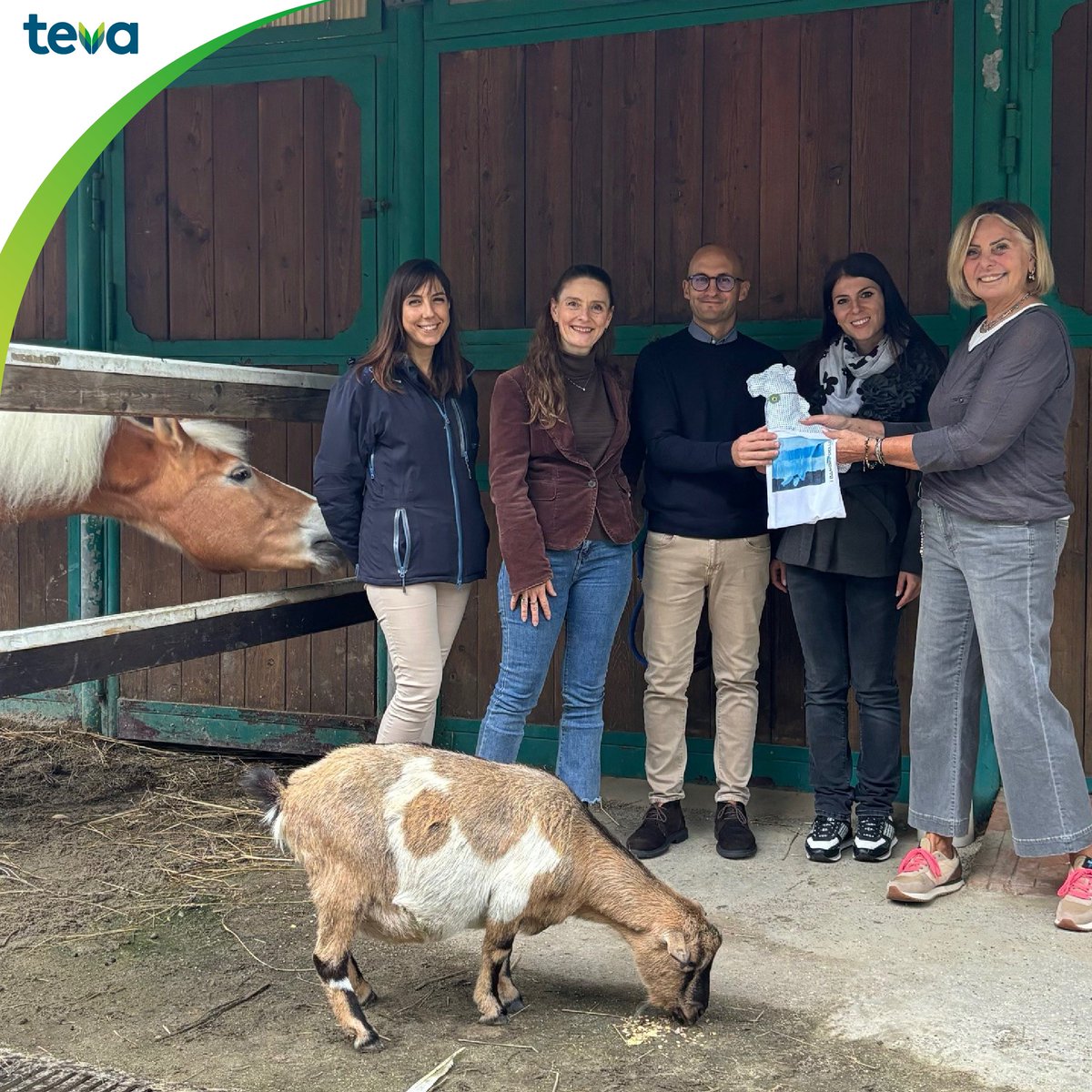 Mattia ha ringraziato Teva per il sostegno al progetto "Dalle stalle alle stelle" promosso dal centro di Riabilitazione Equestre, Niguarda, in collaborazione con "i Bambini delle Fate", grazie al quale lui e tanti altri bimbi possono fare terapia equestre. bit.ly/4dLbf9u