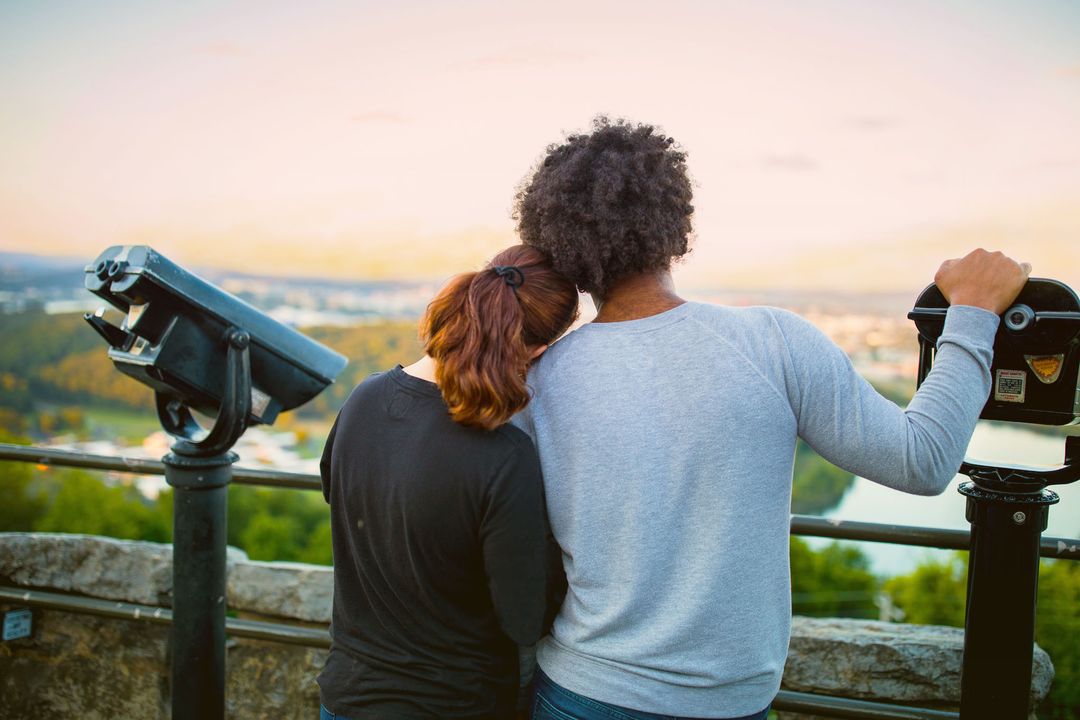Do you start your trip to Ruby Falls by going to the Lookout Mountain Tower overlook or do you end on the tower?