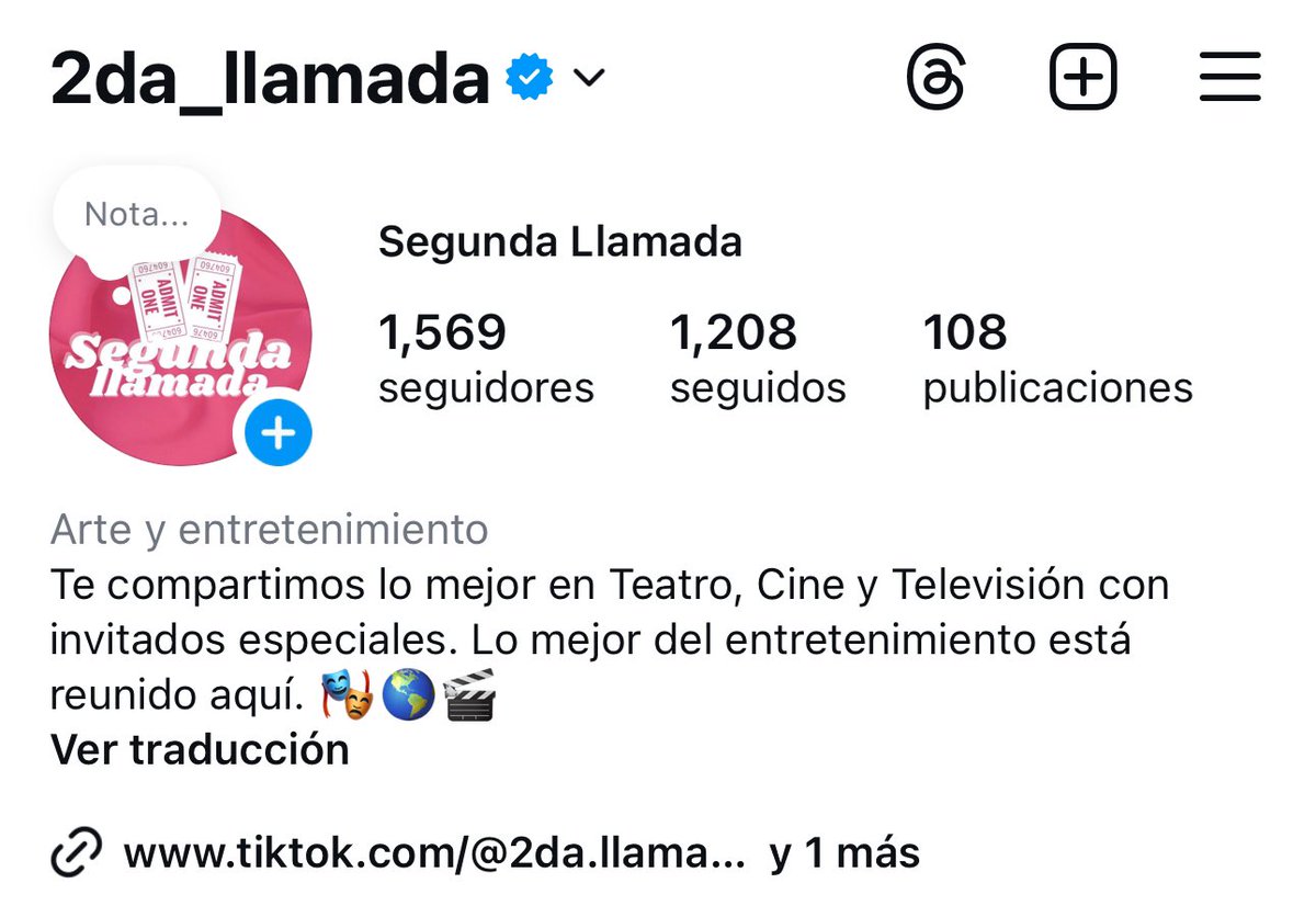 ¡Prepárense para una noche mágica!🫧

Mañana publicaremos la dinámica en nuestro Instagram para ganar PASES DOBLES para la PREMIERE de #Wicked en el Auditorio Nacional.🩷💚

Mantente atento a nuestra cuenta para conocer los detalles y participar.🧹

Es importante que nos sigan en