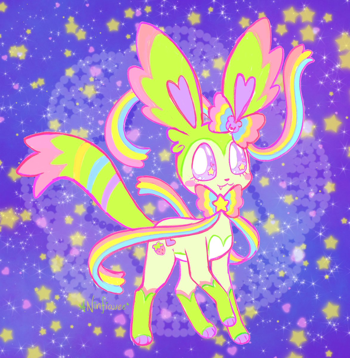I really love this Sylveon I just designed!