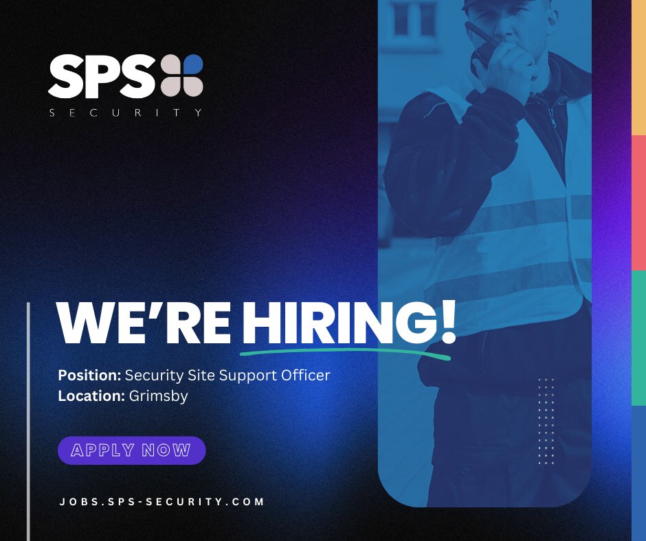 🚨 New Job Vacancy! 🚨

SPS Security are searching for a Site Support Security Officer in Grimsby. This role demands site flexibility and travel, ideal for those eager to contribute to community safety.

What We Need:
- SIA Licence
- Readiness for off-peak work hours
- Bonus: ...