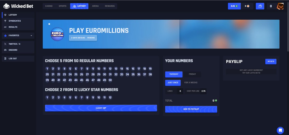 WickedCasino's tweet photo. Who will hit the $50 million jackpot with the new UI and get that $WIK share for everyone 🤑 https://t.co/iQjBfbowDo