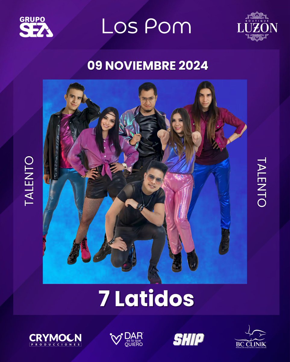 Presentación de 7 Latidos en la 4a edición de #LosPOM 2024

Siempre orgulloses de quienes somos, lo que hacemos y compartimos como comunidad LGBTTTIQ+ 🏳️‍🌈🏳️‍⚧️