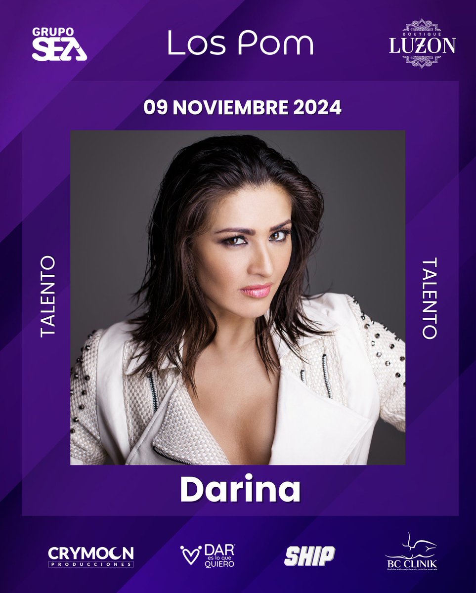 Presentación de <a href="/DARINAmx/">DARINA 🦋</a>  en la 4a edición de #LosPOM 2024

Siempre orgulloses de quienes somos, lo que hacemos y compartimos como comunidad LGBTTTIQ+ 🏳️‍🌈🏳️‍⚧️