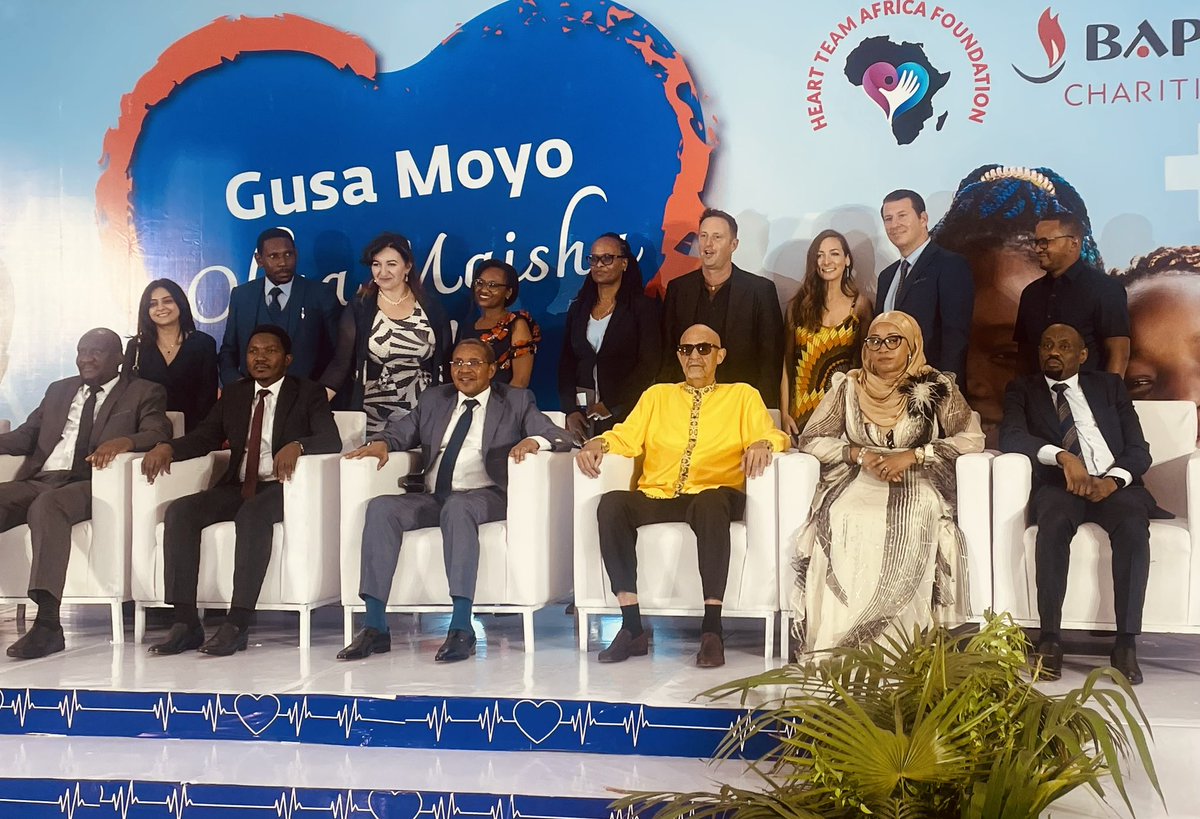 …Such a privilege to personally meet His Excellency the president Jakaya Kikwete and celebrate Tanzanian achievements in heart surgery… ❤️❤️❤️🙏🙏🙏
