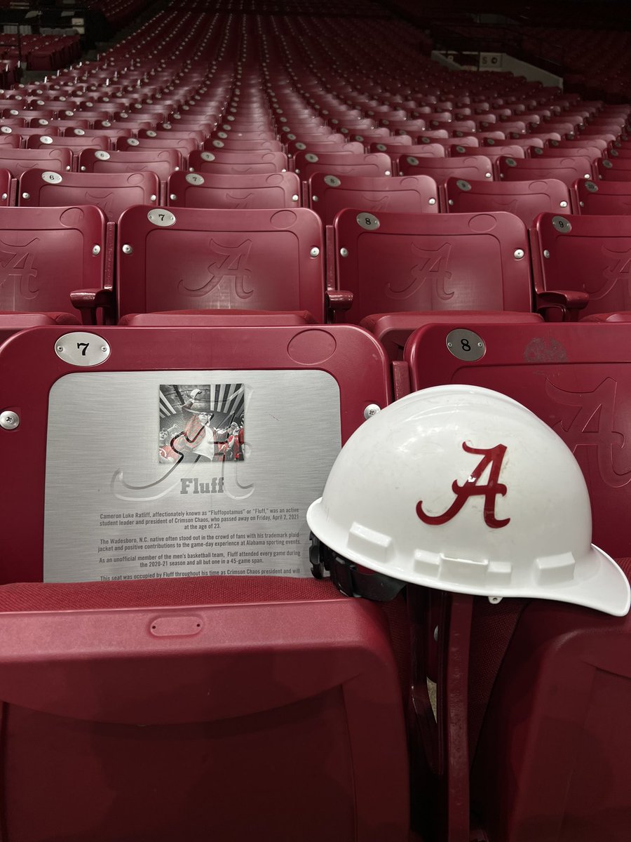 Today is a good day because it’s Gameday!

Time to go to work!

#RollTide | #BlueCollarBasketball