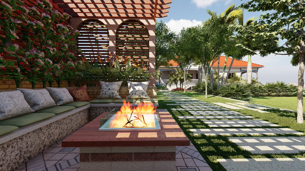 landscapeuganda's tweet image. An inviting outdoor corner where comfort meets the warmth of a flickering flame, surrounded by lush details and natural harmony.

CALL/WHATSAPP 0778623536
Let's Inspire Freshness
landscapeuganda.com
Uganda.

#OutdoorLiving #FirePitDesign #GardenRetreat #LandscapeInspiration