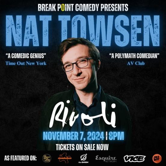 TORONTO:

I'm headlining the <a href="/RivoliToronto/">Rivoli</a> this Thursday at 8PM!

Featuring the hilarious <a href="/Rushzilla/">Rush Kazi</a> 

20% tickets when you use this link: 

eventbrite.ca/e/break-point-…